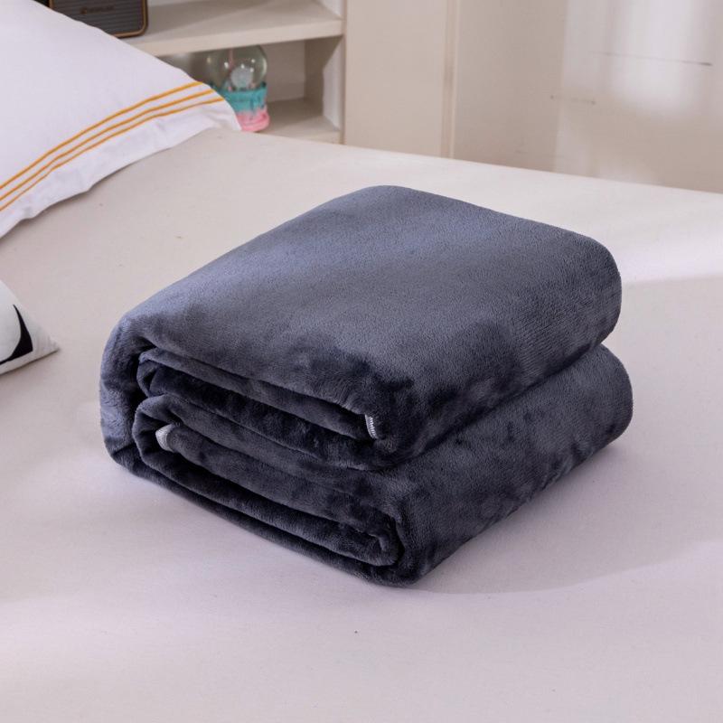 240g Soft, Skin-Friendly Nap Blanket – Portable for Home, Office, or Car