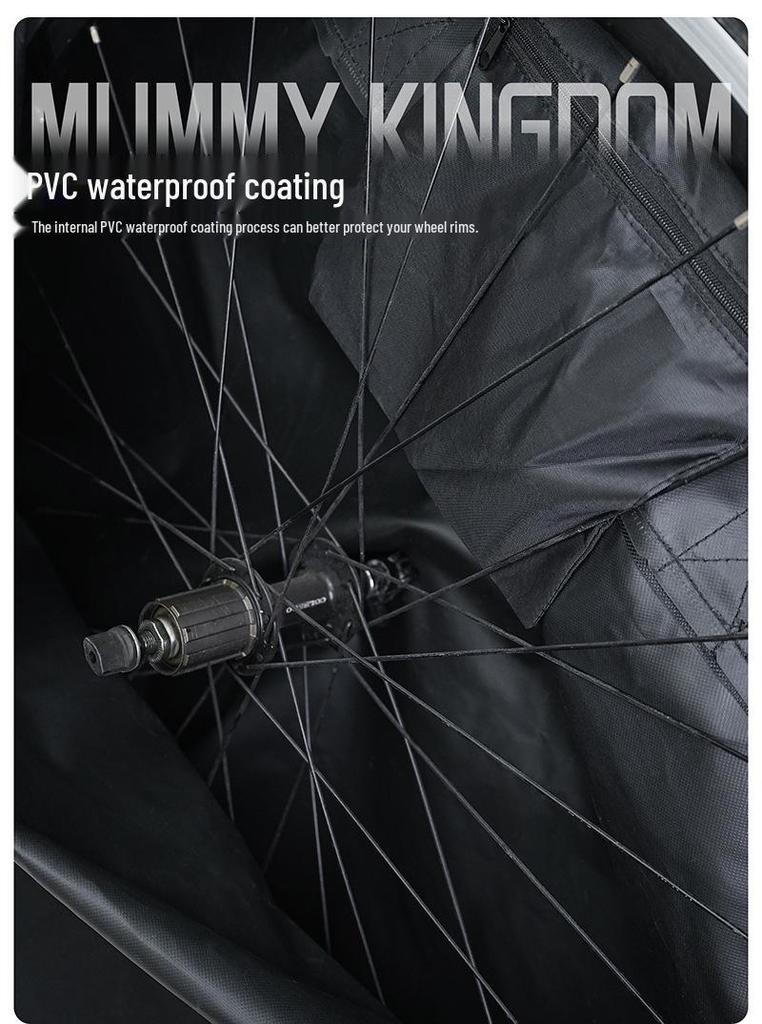 Universal Bicycle Wheel Carrying Bag for 26'', 27.5'', 29'', 700C - Suitable for Mountain & Road Bikes