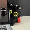 Black Cat Plush Bag Pendant Keychain Girl Cute Cat Bag Hanging Ornament Couple Gift