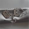 Cassette Tape Mixtape Charm Dangle Earrings Fashion Retro Music Hook Antique Silver Color Jewelry for Women