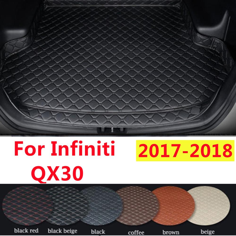 

Высокая сторона, подходит для любой погоды, коврик для багажника автомобиля, задняя крышка багажника, коврик, подходит для Infiniti QX30 2017-2018