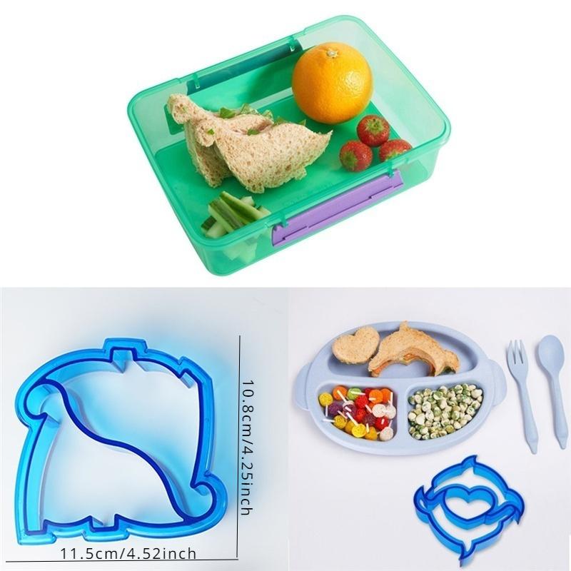 1 Pcs Creative DIY Bread Cutting And Embossing Mold Puzzle Shaped Sandwich Toast Cutter Bento Mold Manufacturer Direct Sales