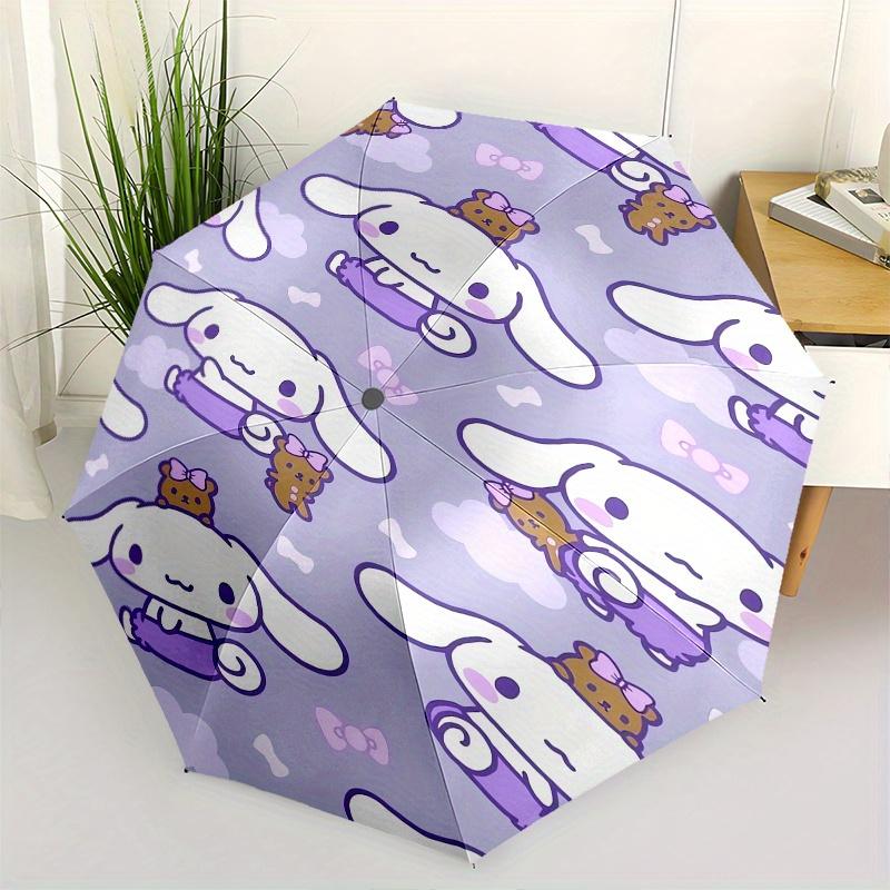

Cinnamoroll,Sanrio Automatic Umbrella-Foldable, Durable 8-Bone Design, Compact and Stylish, Great for Camping, Halloween, Christmas, Mother