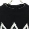 Banana Republic Ethnic Pattern Long Sleeve Sweater M Black Knit Women Used