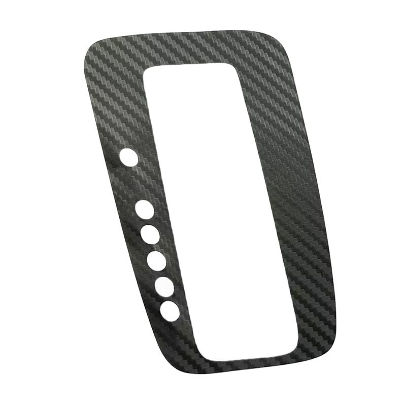 Interiör Växelväljare Panel Dekor Klistermärke Skydd Trim Vänsterstyrd Passar för Honda CRV 2012 2013 2014 2015 2016 Svart Kolfiberstil