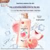 Lux White Peach Scent Bubble Refreshing Shower Gel