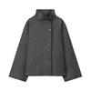European and American style, new women's clothing, fashionable casual turtleneck long-sleeved jacket 7522264 733