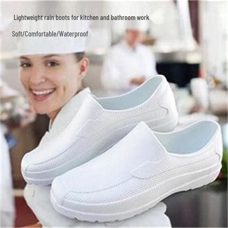 WEZHO Men s Lightweight EVA Waterproof Rain Boots