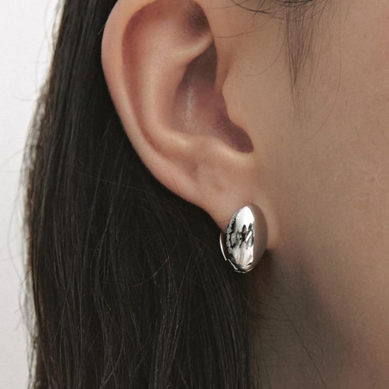 Hyeres-lor H Edition (W) Castanets Oval Earrings HL6E42602WBXXX