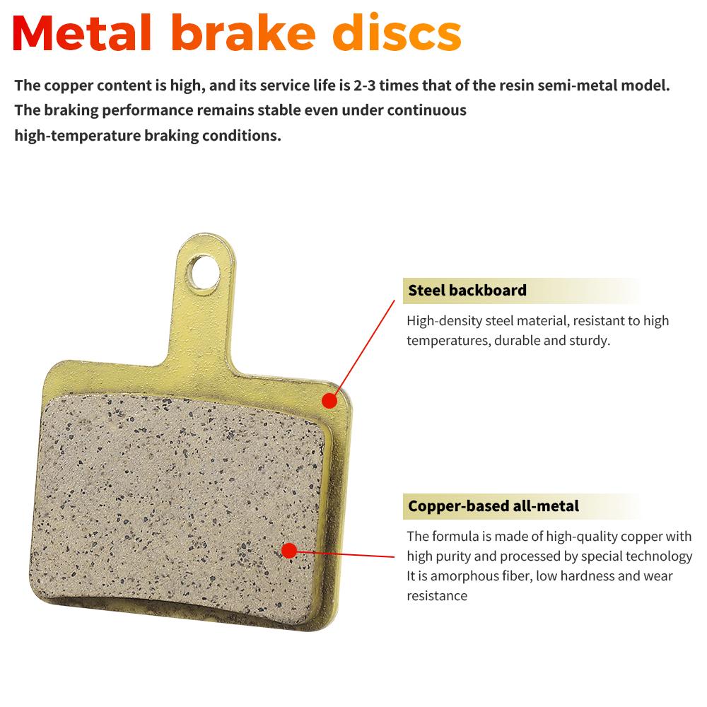 Disc Brake Pads for Kukirin G2 G4 G2Ultra 2026Version Electric Scooter Hydraulic Caliper Brake Pad Replacement Parts Accessories