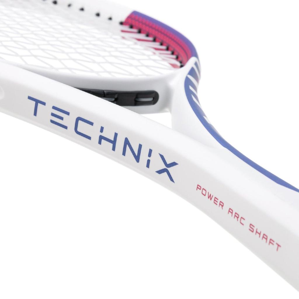 MIZUNO Soft Tennis Racket TECHNIX 63JTN677 Rose Red x Sapphire Blue