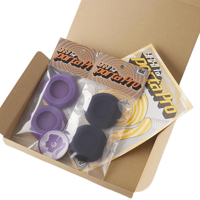 

YAXI EARPADS for Koss PORTAPRO 2Pairs (Purple+Black)