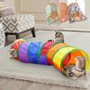 Pet Cat Tunnel Toys Foldable Pet Kitty Training Interactive Fun Toy For Cats Rabbit Small Animal Play Tunnel Tube