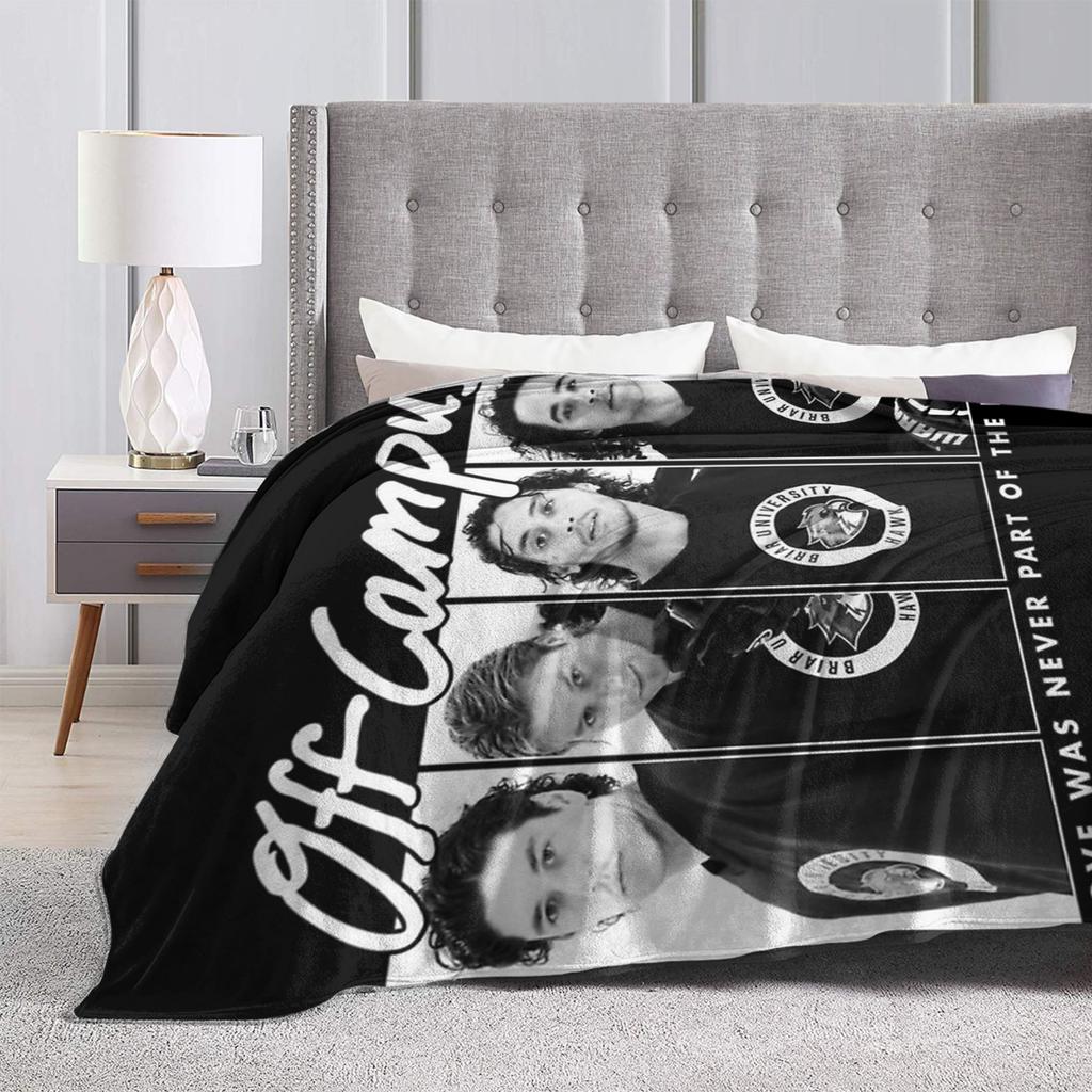 Fuori Sede DI Laurentis Briar University Coperte Romantiche Hockey Coperta Plaid in Lana Letto Divano Portatile Morbida Calda Copriletto