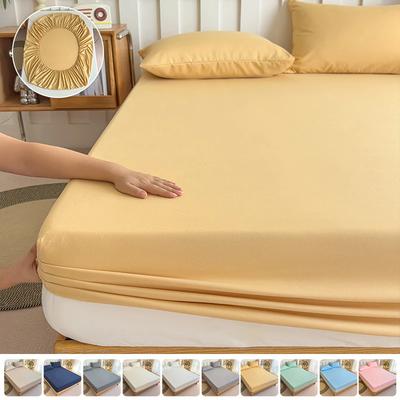 Baumwoll-Spannbettlaken Ultraweich Bequemer Matratzenbezug 800TC Spannbettlaken für Einzel-, Doppel-, King- und Queen-Bett 160/200