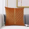 Decorative Velvet Pillow Cover Design Pleated Cushion Covers Pillowcase for Living Room Luxury High Quality Velvet Cushion Cover