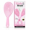 3D Detangling Hair Brush | Flexible Vented Paddle Brush for Curly, Wavy, Straight & Thick Hair | Wet & Dry Styling | Anti Hair Fall & Scalp Massa