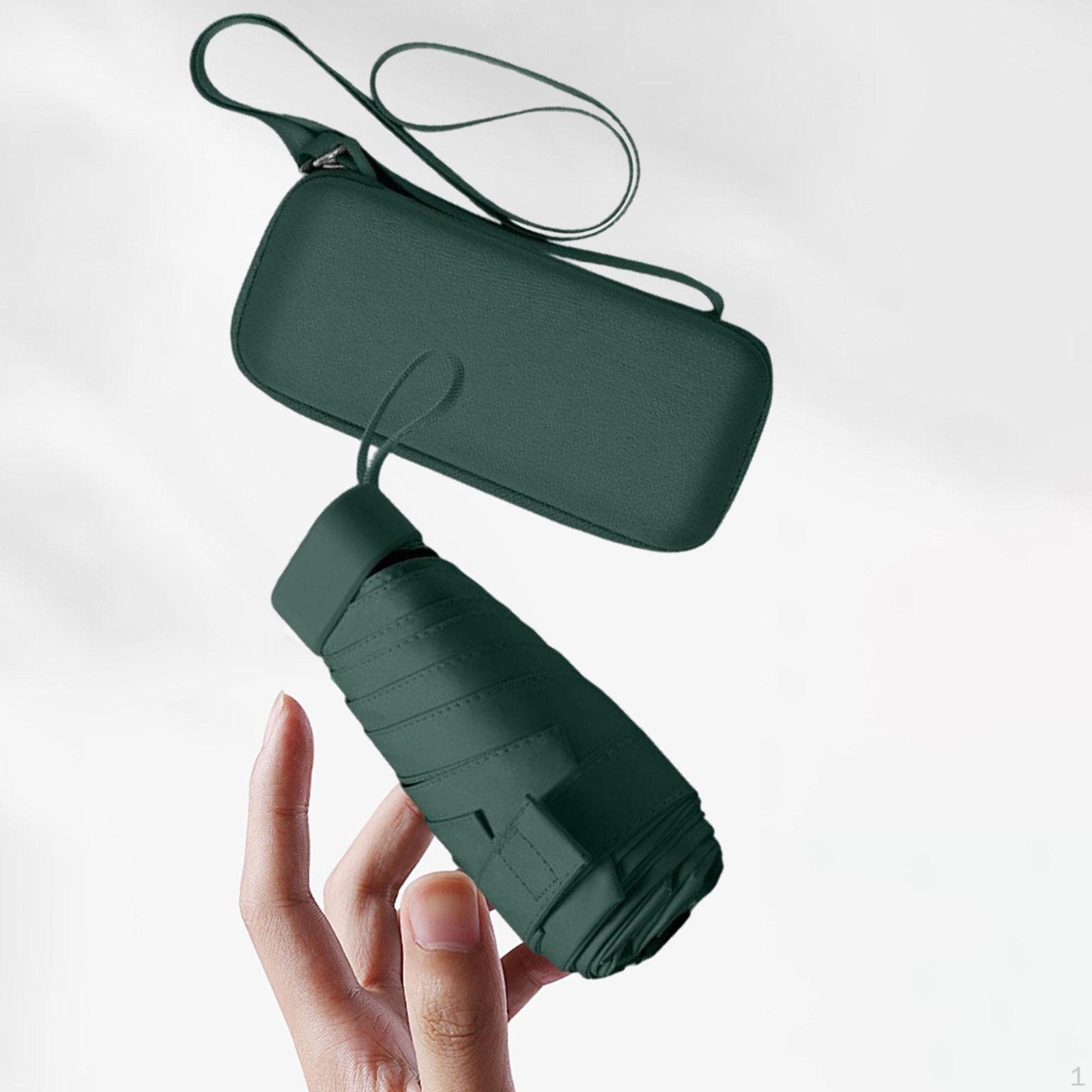 

Складной зонт Компактный дорожный солнцезащитный крем для активного отдыха на природе зелёный