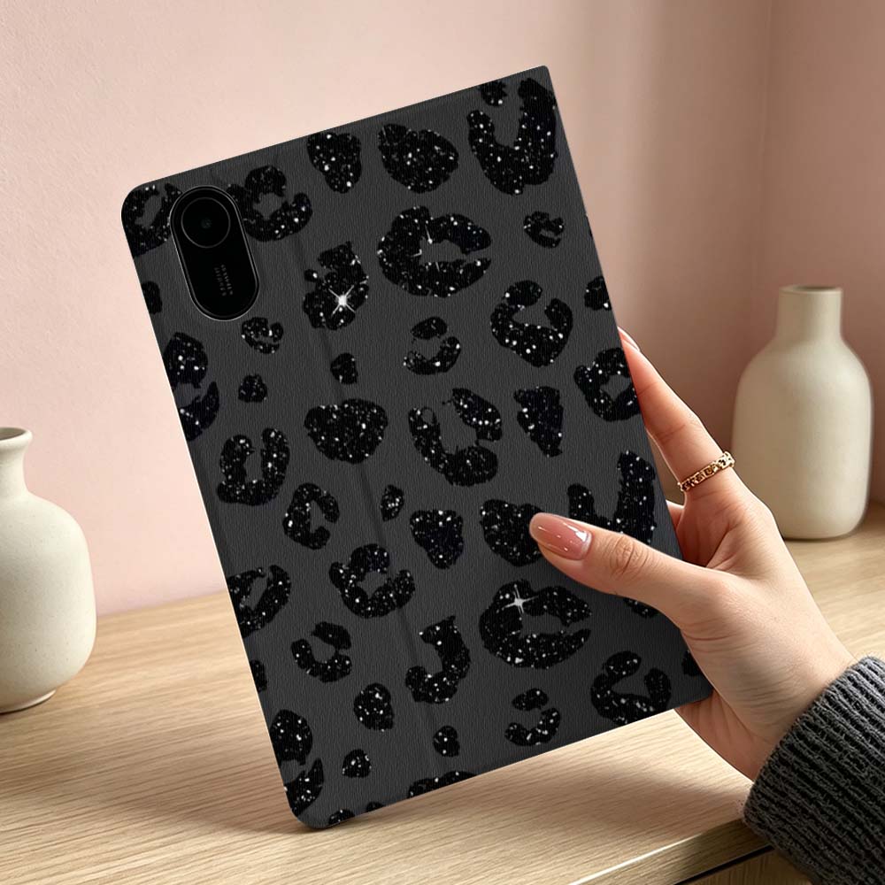 Luxury Glitter Leopard Print Soft For Xiaomi Redmi Mi Pad 8 7 6 5 4 2 SE K Pro Max Ultra Poco Pad Inch Tablet Case