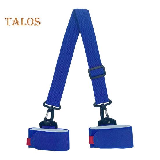 

Плечевой ремень для крепления лыж, регулируемый прочный плечевой ремень для сноуборда, переносной ремень для крепления лыжных палок, аксессуары для сноуборда синий