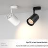 Adjustable LED Surface-Mounted Ceiling Spotlight for Commercial Use