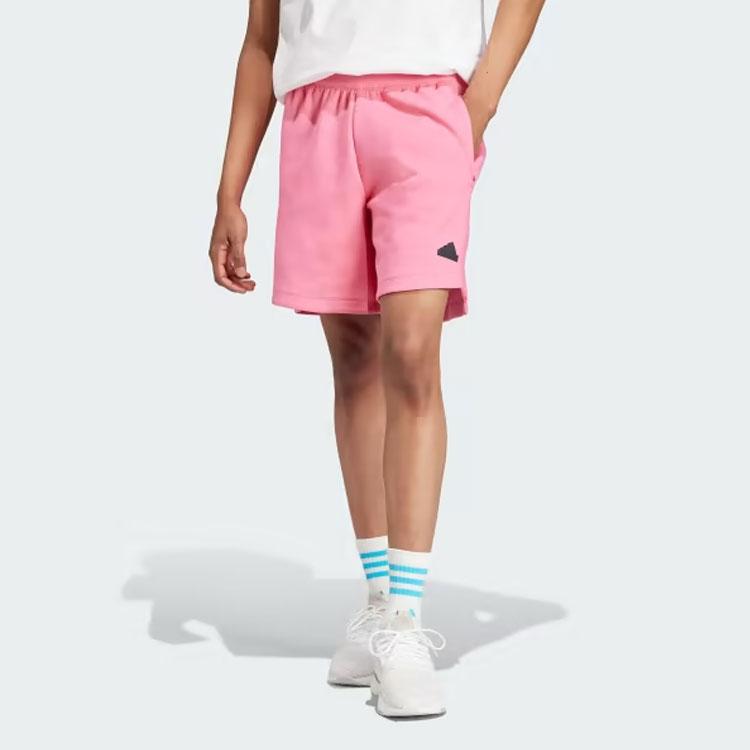 Adidas Z.N.E. Series Elastic Waist Loose-Fit Shorts Men Bottoms Pink IN5097