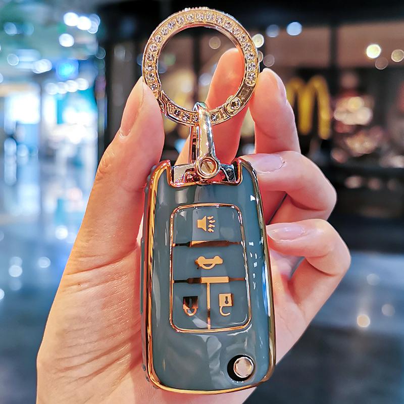 New Tpu Car Key Cases Cover For Buick For Chevrolet Cruze Aveo Trax Sail Malibu Opel Astra Corsa Meriva Zafira Vauxhall Antara J