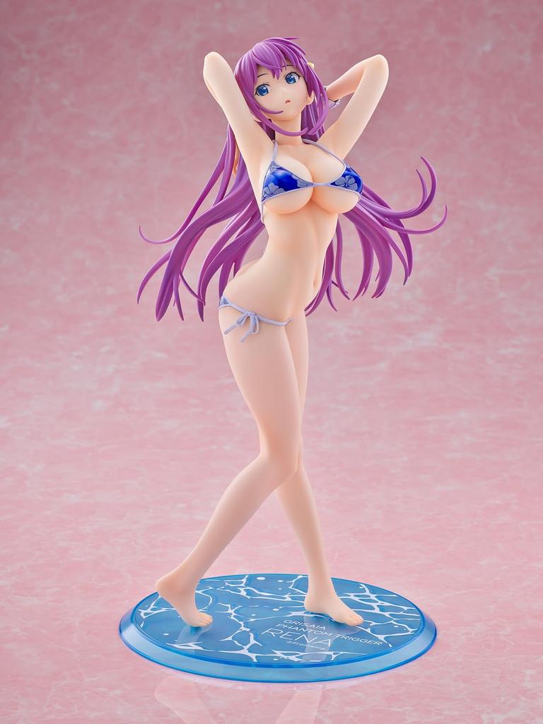 Orchideensamen Grisaia: Phantom Trigger Rena (Reina Fukami) -Metallisches Blau ver.- 16er Maßstab PVCABS Bemalte Komplettfigur PVC347