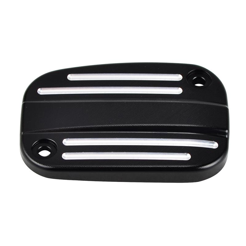Front Brake Reservoir Cover Master Cylinder Cap For Harley Softail Slim Fat Boy CVO Breakout Heritage Softail 2015 2016 2017