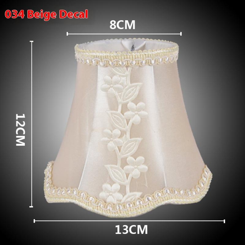 1 Piece Home Lighting Accessories Fabric Lampshade Simple Chandelier Lampshade Shell Cover Diy Decoration