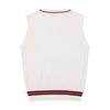 Onoff Men S V Neck Knit VeSt Of2002gb White