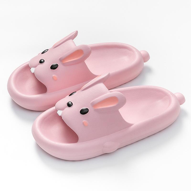 Women's Summer Slippers 2024 New Style Cute Cartoon Cloud Shoes for Women Indoor Outdoor Wear Soft Thick Beach Men Sandals