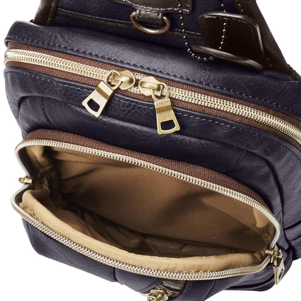 Vintage One Shoulder Bag AX2031 Navy [Avirex]