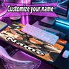 Mousepad Personalizado com Nome e Padrão Haikyu, Tapete de Mesa para Laptop PC, Tapete Decorativo de Mesa para Teclado de Casa Presente
