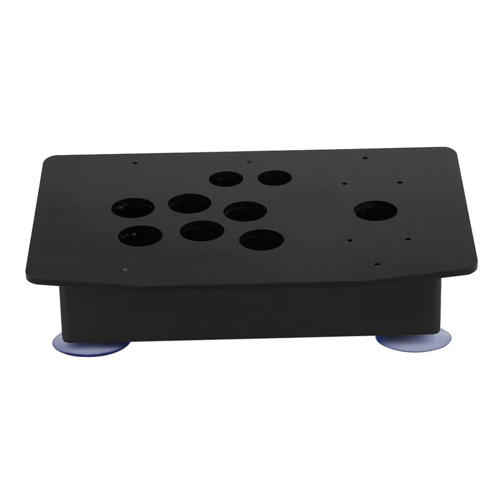 Black DIY Set Kits Acrylic Panel and Inclined Cases Replacement for Arcade Game