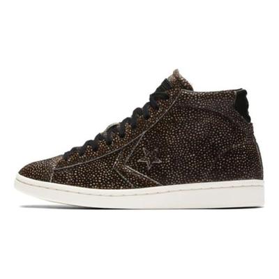 Pro Leather Lp Comfortable Durable High-Top Skate Shoes Women Sneaker Brown 558017C