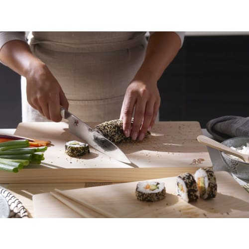 MIYABI "Cypress Cutting Board 24x24cm" [Official Japanese Product] 34535-100