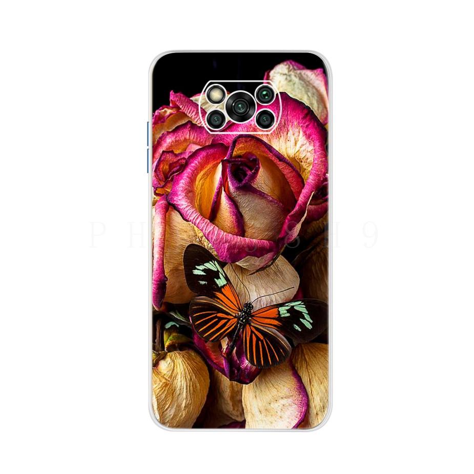 Case For Xiaomi Poco X3 NFC Case PocoX3 Pro Cover Soft TPU Fundas For Xiaomi Poco X3 Pro PocoX3 NFC X 3 GT Phone Case Bag Bumper