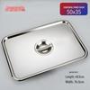 Jingqingfu Stainless Steel Deep Rectangular Tray with Lid