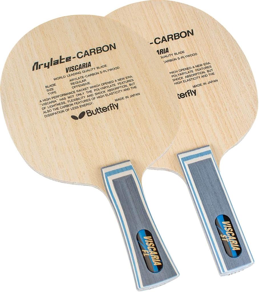 Butterfly Table Tennis Racket Viscaria Shakehand Offensive Special Material Straight 30044 ST Type X ALC