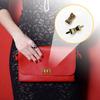 5pcs Lightweight Bag Decors Practical Metal Bows Bag Accessories for Handbag In Various Colors for DIY Enthusiasts