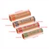 5/10Sets Assorted Color-Coded Coin Wrappers Preformed Coin Wrappers Rolls High Quality Material Kraft Paper Coin Wrapping Tubes