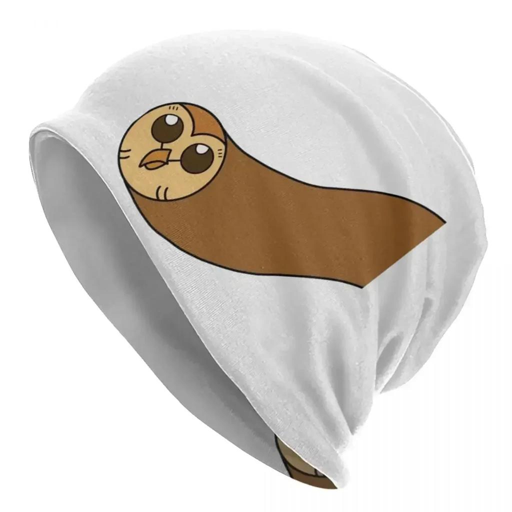 WoUnisex Unisex Chibi Owl House Winter Skullies Beanie Accessories Kawaii Bonnet Knit Hat Unique Warm Caps Christmas Gift Idea