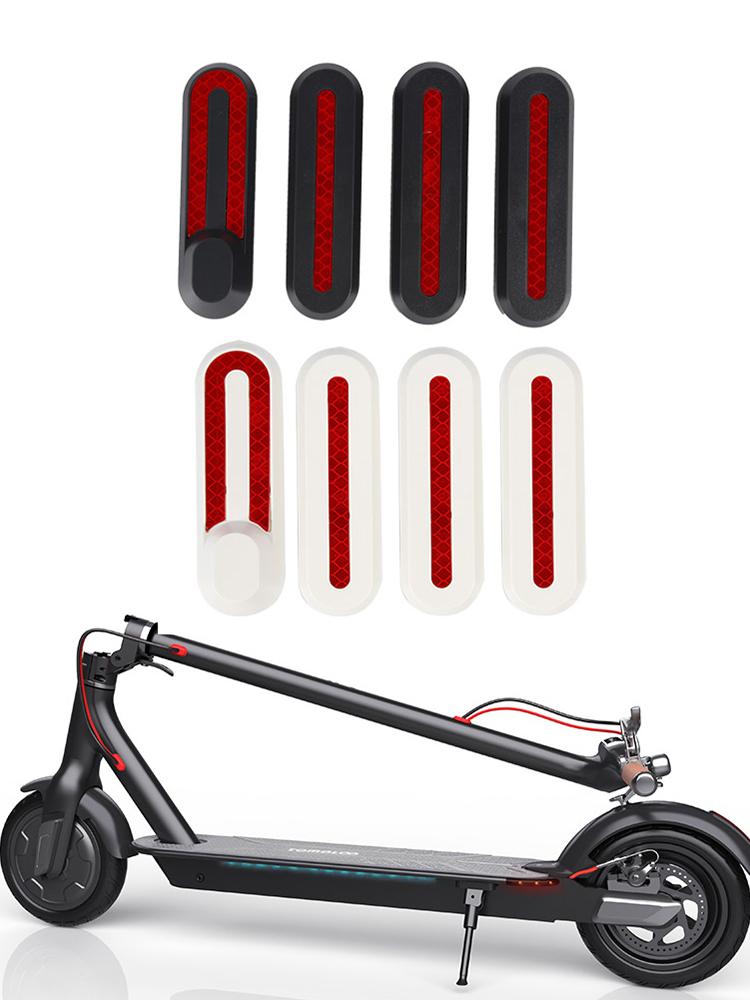 4pcs Scooter Front Rear Wheel Tyre Cover Hubs Protective Shell Case Sticker Tool for M365 Outdoor Scooter Parts Accessories