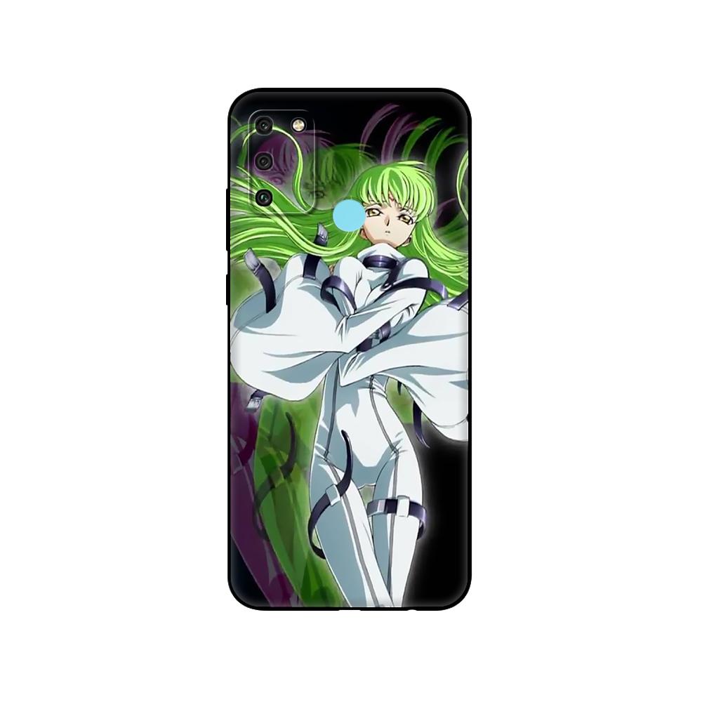 Black Tpu Case For Huawei Honor 8a Prime 8s Prime 9 Lite Honor 9A 9C 9X Premium 9x Pro 9S Case Cover Japanese Anime Code Geass
