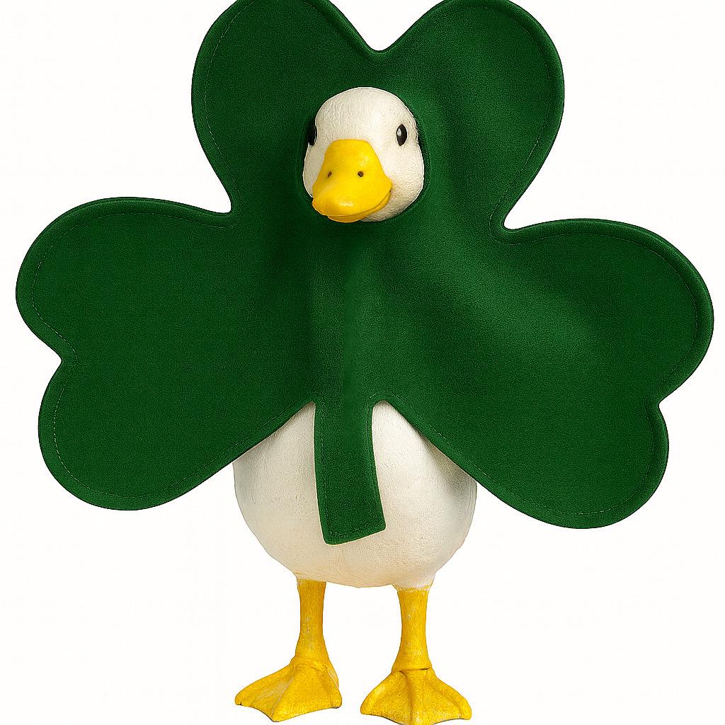 2026 St. Patrick s Day Goose Outfit - Leaf Festival Yard Decor