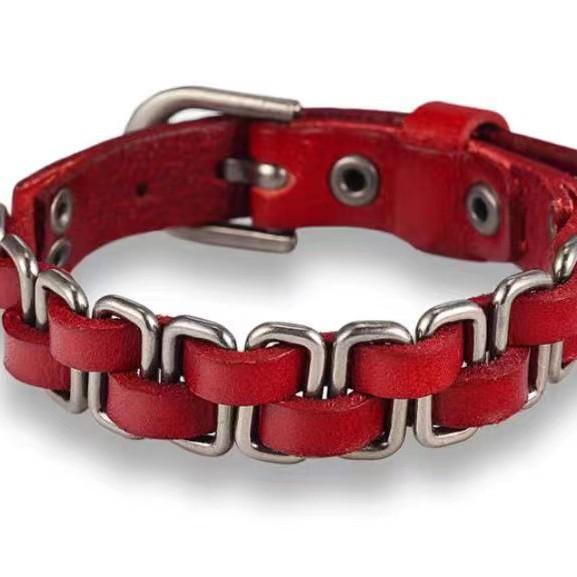 Retro Braided Leather Bracelet - Popular in Europe and America, Yiwu Jewelry