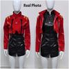 Katsuragi Misato Cosplay Costume Anime EVA Katsuragi Misato Cosplay Red Jacket Dress Uniform Halloween Party Costume For Women
