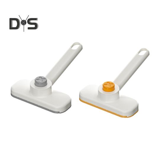 Mini Mop Kit Dry Wet Floor Cleaning 180 Degree Rotating Handle Auto Paper Change Solid Structure Washing Face Towel Mop