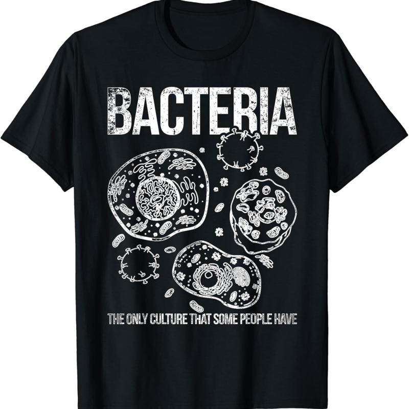 Funny Scientist Bacteria Microbiology Biologist Biology T Shirt S